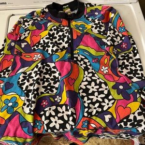Vintage zip up top